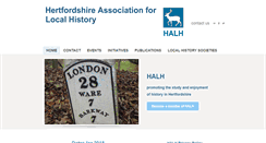 Desktop Screenshot of halh.org.uk