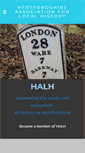 Mobile Screenshot of halh.org.uk